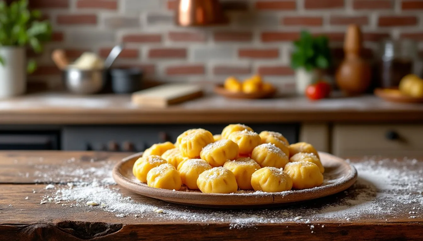 descubre cómo preparar gnocchi (ñoquis) de patata caseros con esta receta fácil y tradicional. sigue nuestro paso a paso y disfruta de un plato italiano delicioso en casa.