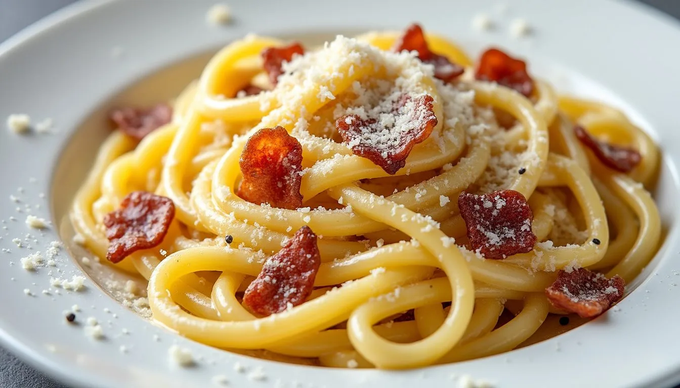 descubre cómo preparar la auténtica receta carbonara para dos personas. perfecta para sorprender en una cena romántica, rápida y deliciosa, con ingredientes tradicionales.