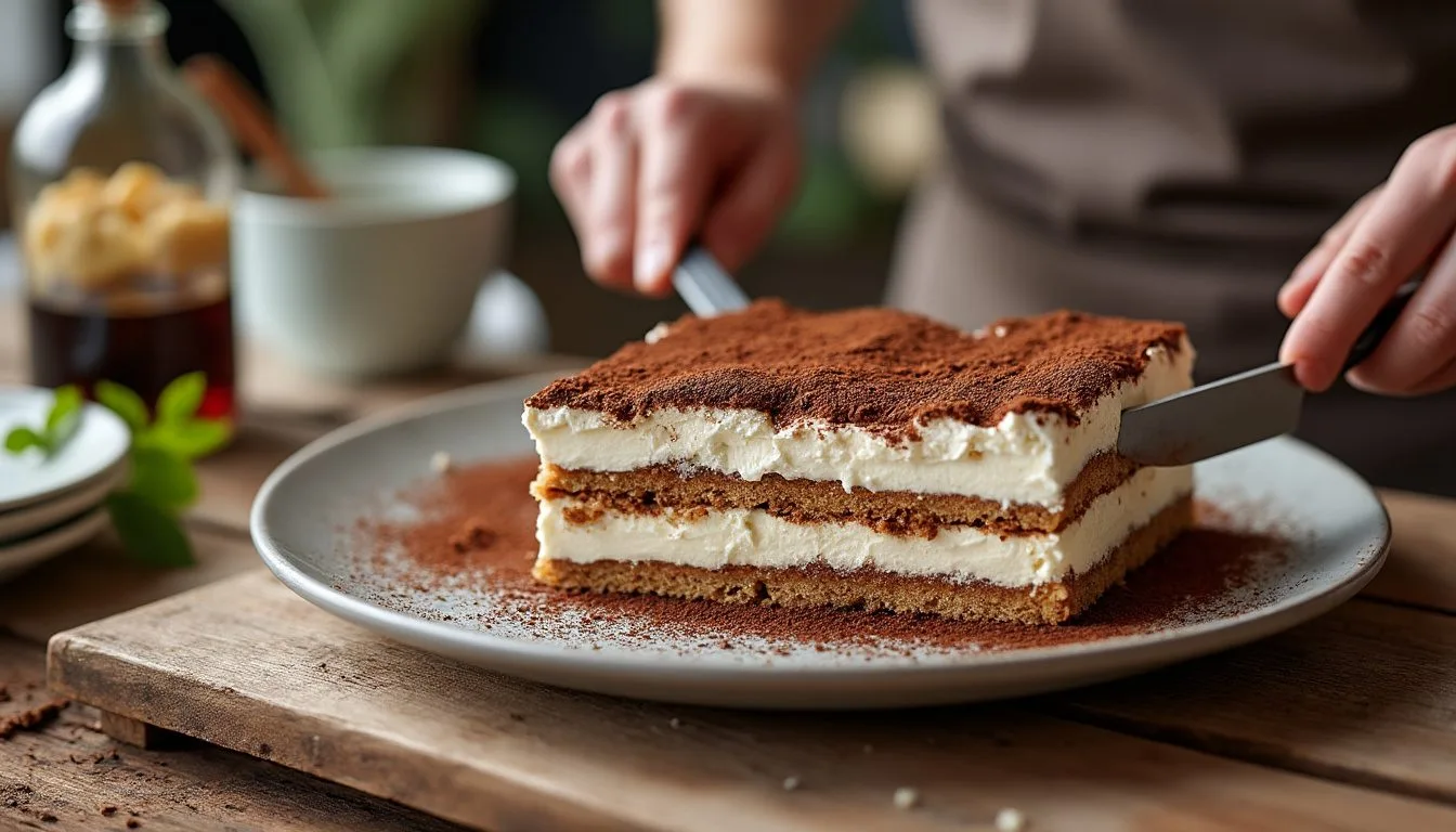 Tiramisú casero paso a paso: la receta italiana fácil, con mascarpone, café y cacao.