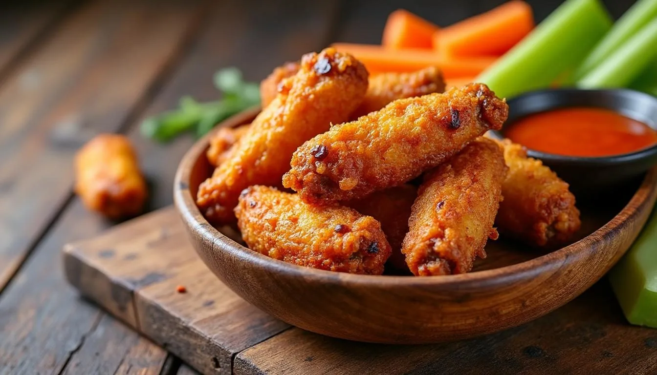 descubre cómo preparar alitas de pollo fritas, crujientes por fuera y jugosas por dentro. sigue nuestra receta fácil y deliciosa para sorprender a todos con un plato irresistible.