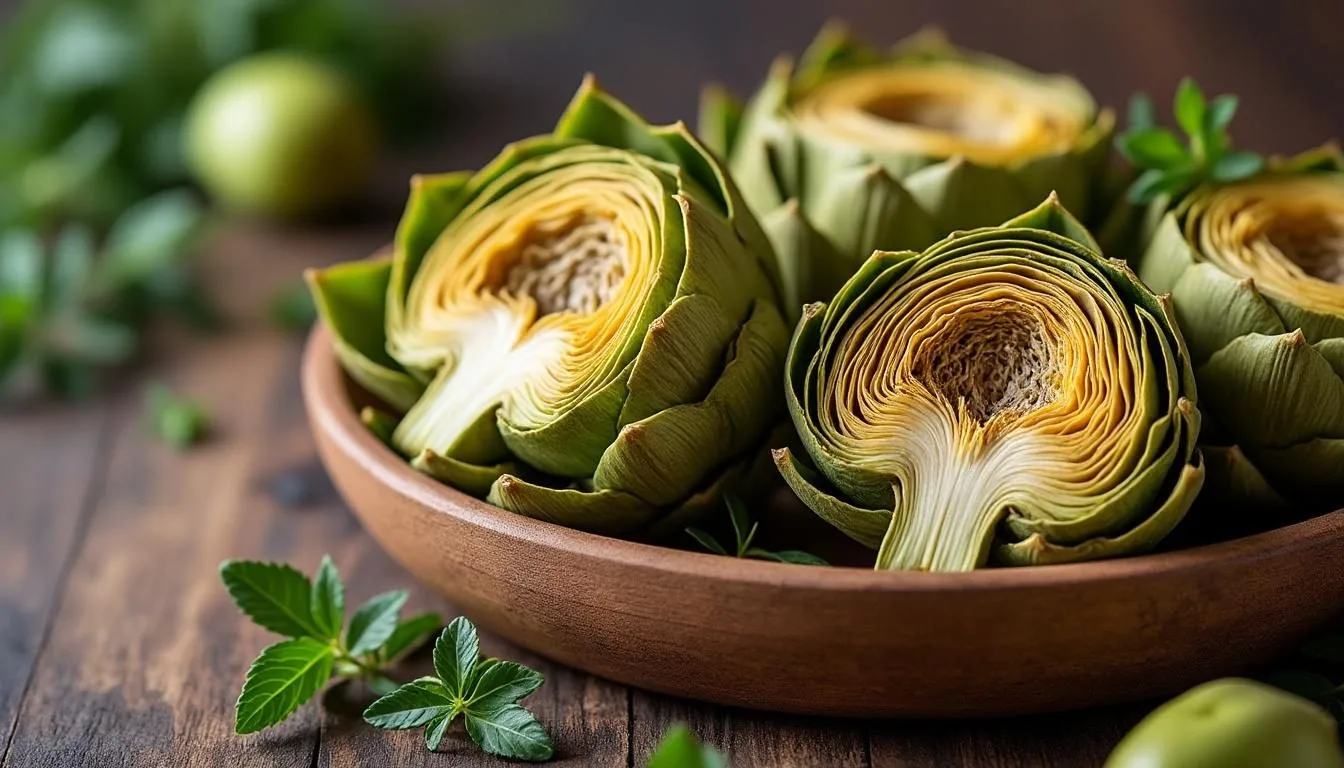 descubre cómo preparar una exquisita receta de flores de alcachofa al horno gourmet, fácil y deliciosa. sorprende a tus invitados con este plato saludable y elegante, ideal como aperitivo o entrante.