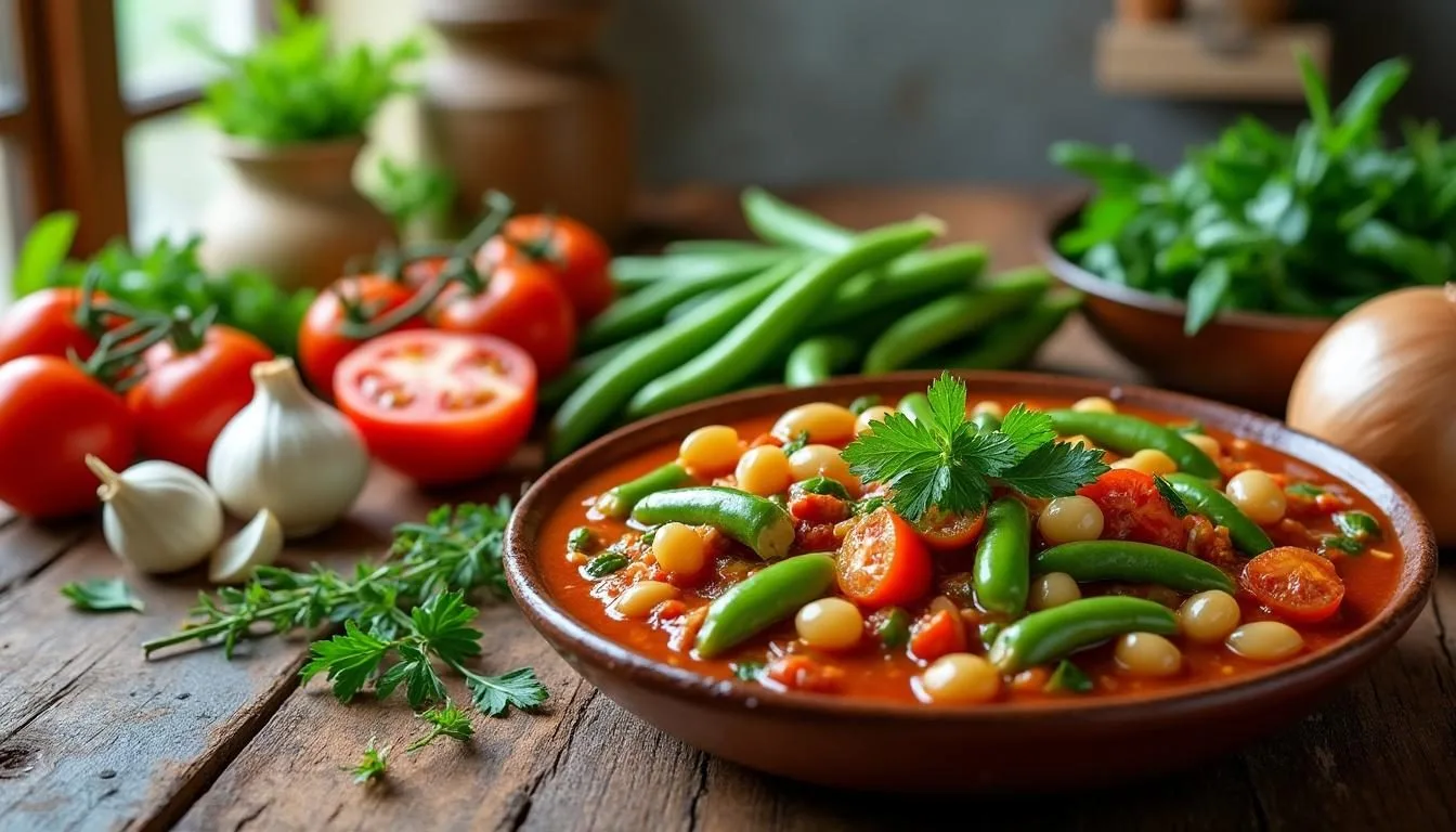 descubre cómo preparar un delicioso potaje de habichuelas andaluz con esta receta fácil paso a paso. ingredientes sencillos y el auténtico sabor de la cocina tradicional andaluza.