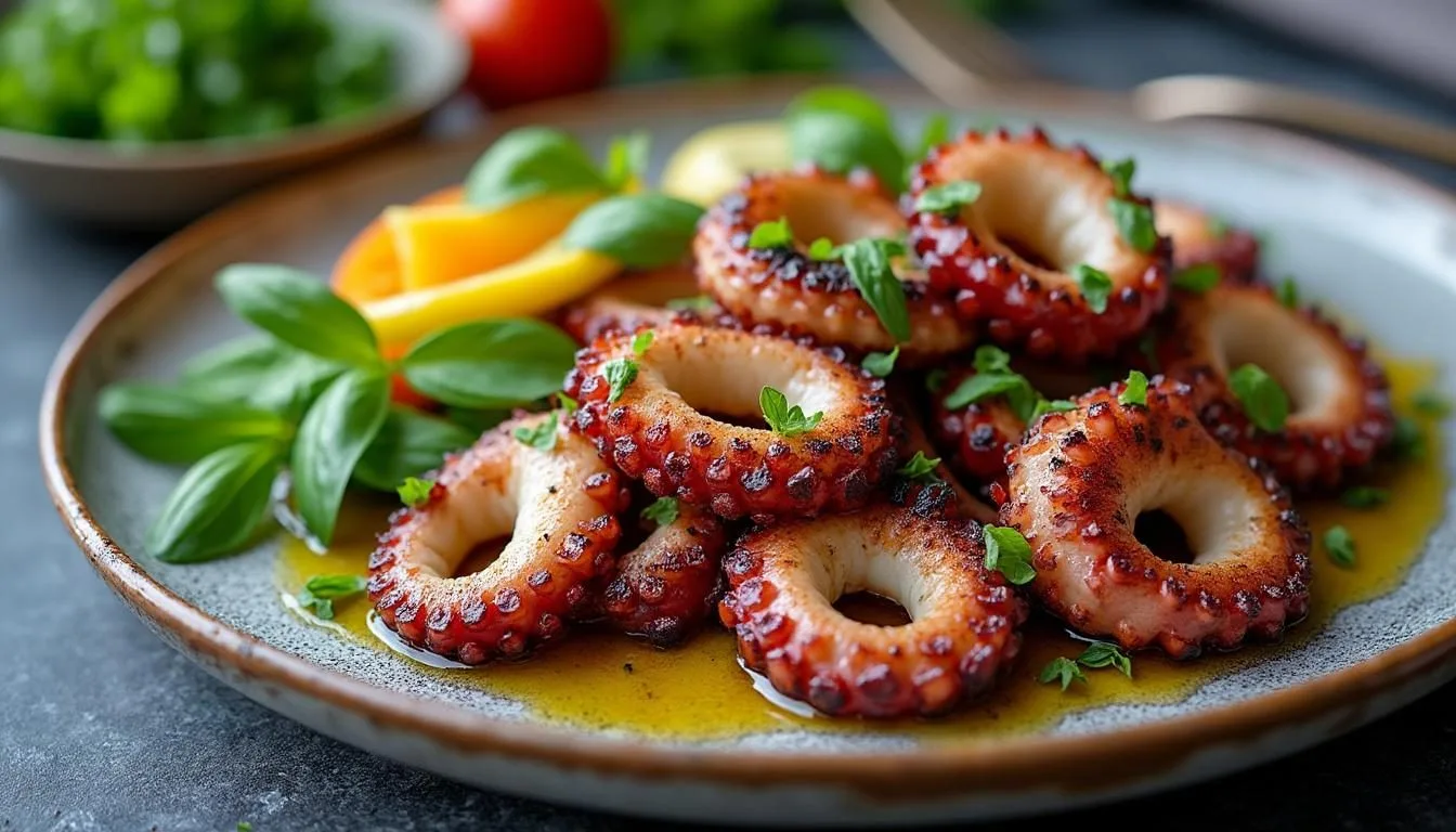 descubre cómo preparar un delicioso pulpo a la brasa tierno y sabroso con esta receta fácil de seguir. sorprende a tus invitados con un plato lleno de sabor y textura, perfecto para cualquier ocasión especial.