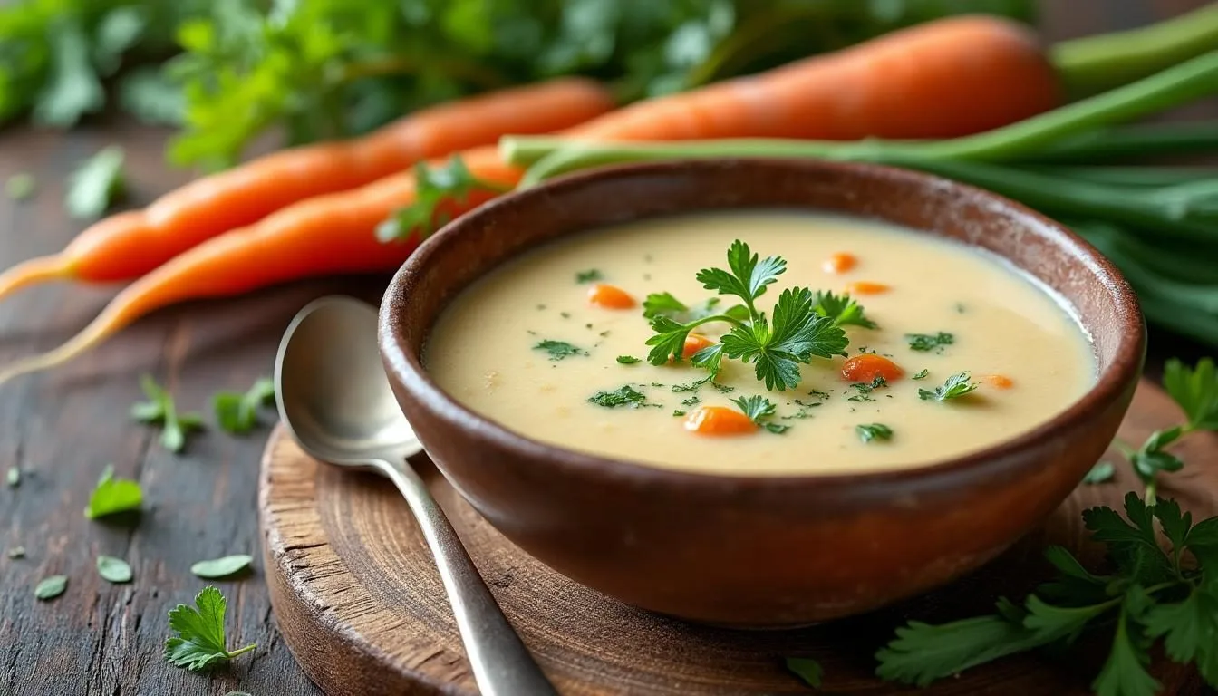 descubre una receta fácil y saludable de crema de puerro y zanahoria ligera, perfecta para disfrutar de un plato nutritivo y delicioso en cualquier ocasión.