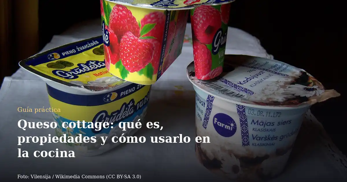 Queso cottage: qué es, propiedades y cómo usarlo en la cocina