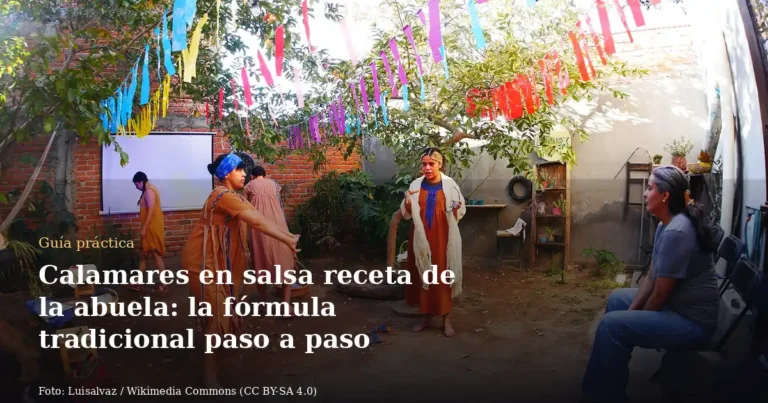Calamares en salsa receta de la abuela: la fórmula tradicional paso a paso