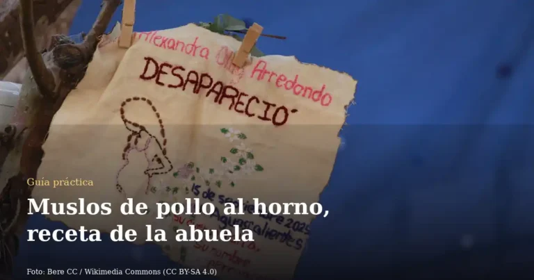 Muslos de pollo al horno, receta de la abuela